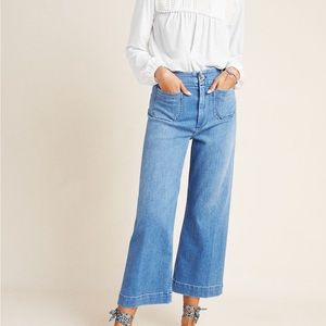 Anthropologie The Skipper Wide Leg Jeans
